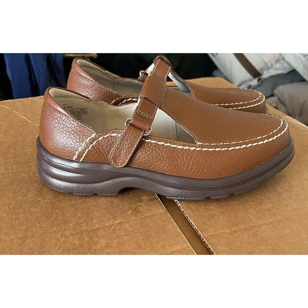 Dr. Comfort Womens Shoes Loafers Sz 5.5 XW Orthopedic Diabetic  Preppy  Office